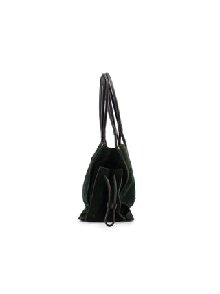Anagram Suede Tote Bag