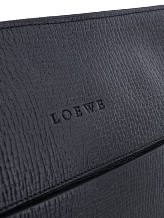 Logo Embossed Shoulder Bag