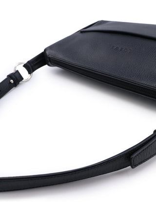 Logo Embossed Shoulder Bag