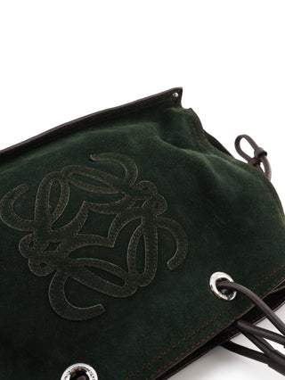 Anagram Suede Tote Bag