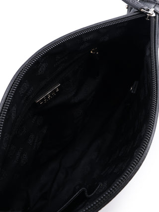 Logo Embossed Shoulder Bag