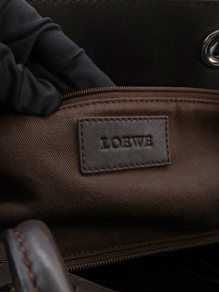 Anagram Suede Tote Bag