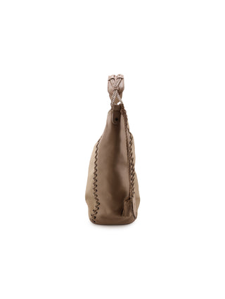 Trotter Heart Charm Hobo Shoulder Bag