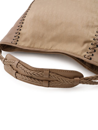 Trotter Heart Charm Hobo Shoulder Bag