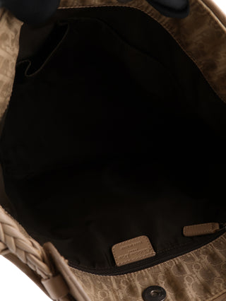 Trotter Heart Charm Hobo Shoulder Bag