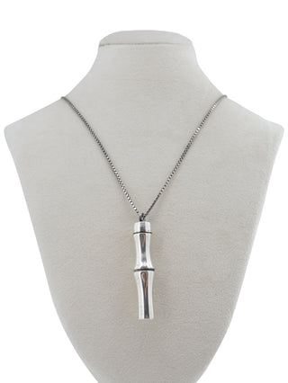 Bamboo Pendant Necklace